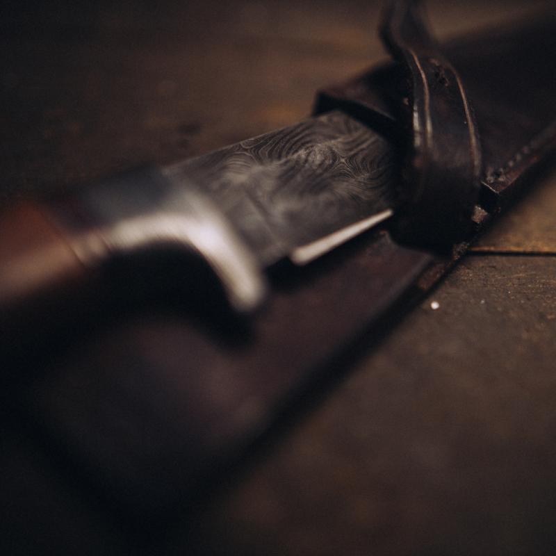 Nože Novotný - Nože z damascénské oceli